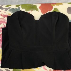 Black one piece jumpsuit (amazing)